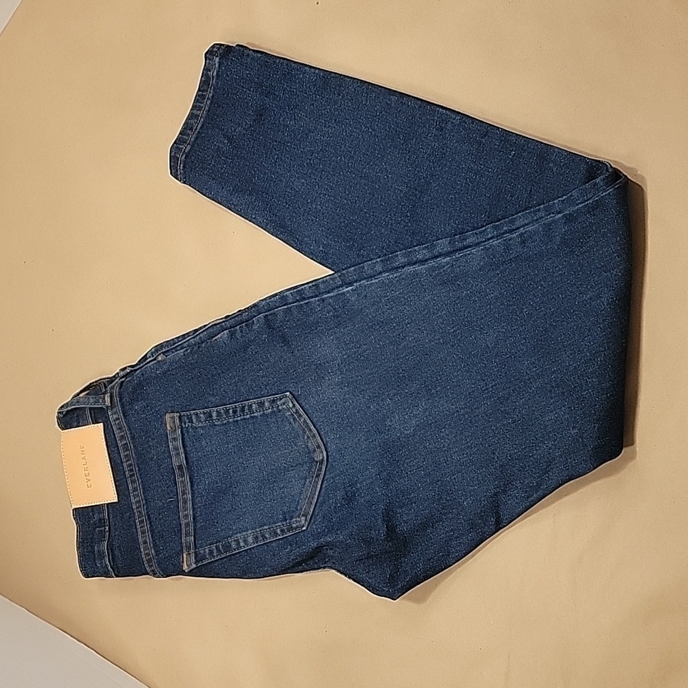 Everlane, Size 26. Ankle, Mid Rise Jeans, Dark Wash, GUC